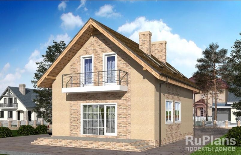 Проект блочного дома №509 на заказ