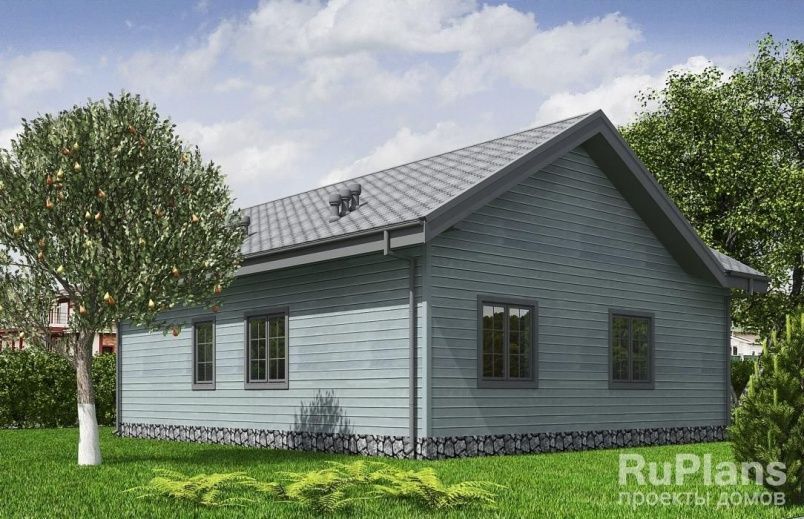 Проект каркасного дома №575 на заказ