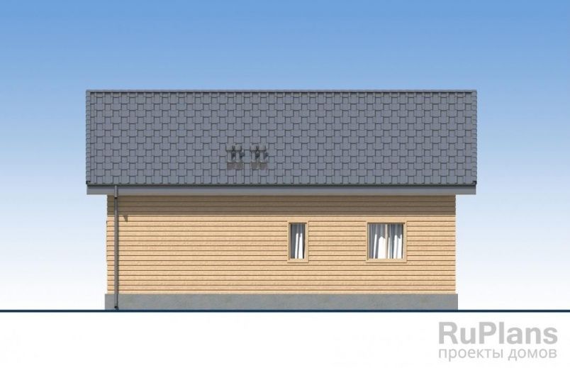 Проект каркасного дома №654 на заказ