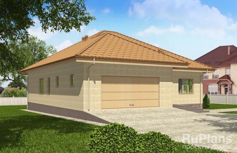 Проект кирпичного дома №353 на заказ