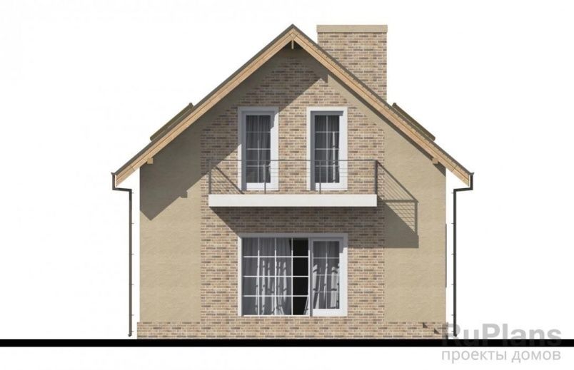 Проект блочного дома №509 на заказ