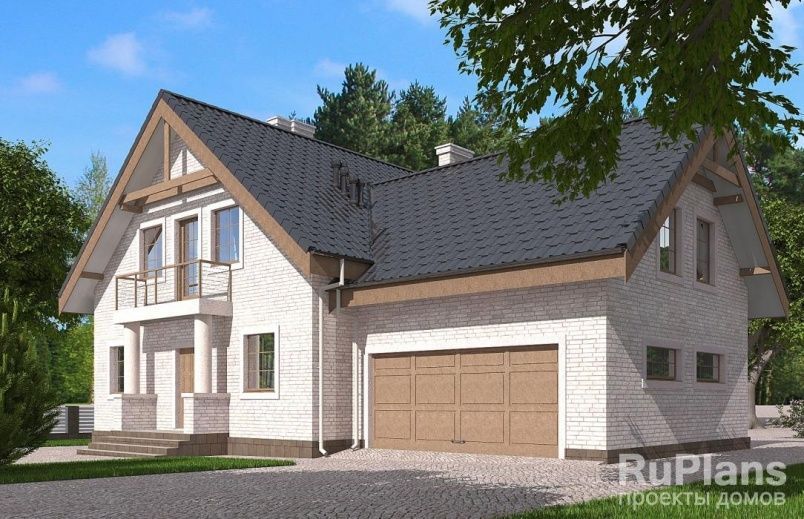 Проект блочного дома №585 на заказ