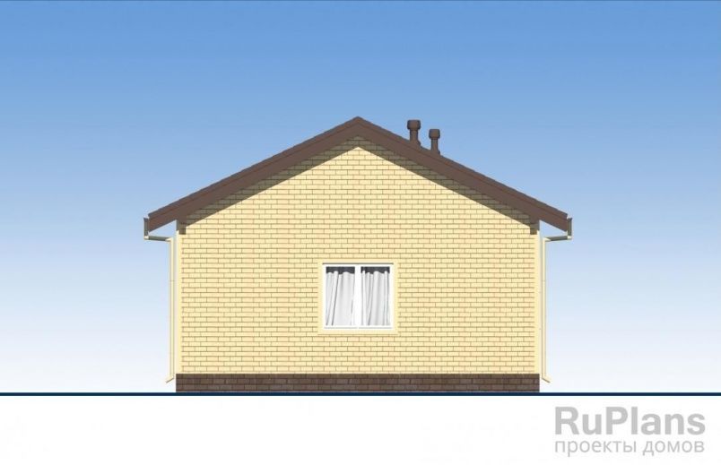 Проект каркасного дома №778 на заказ