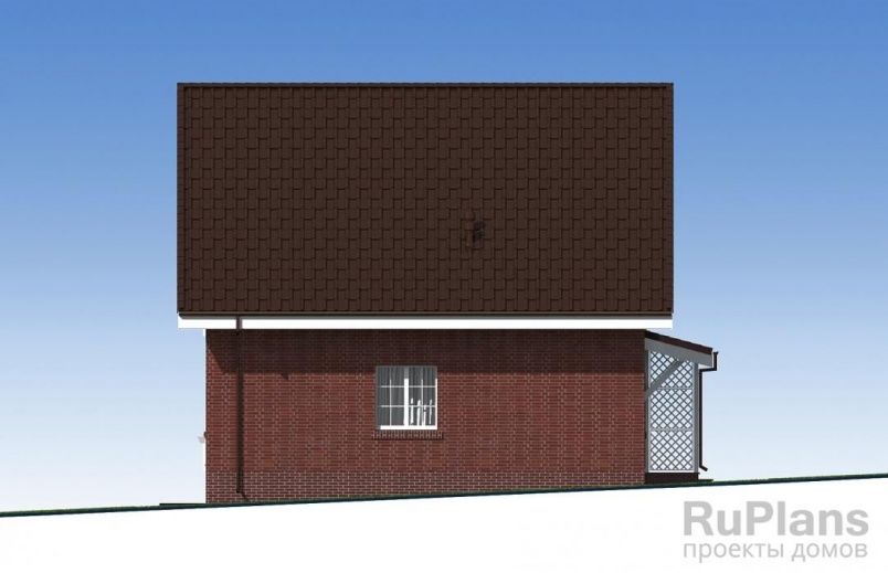 Проект кирпичного дома №531 на заказ