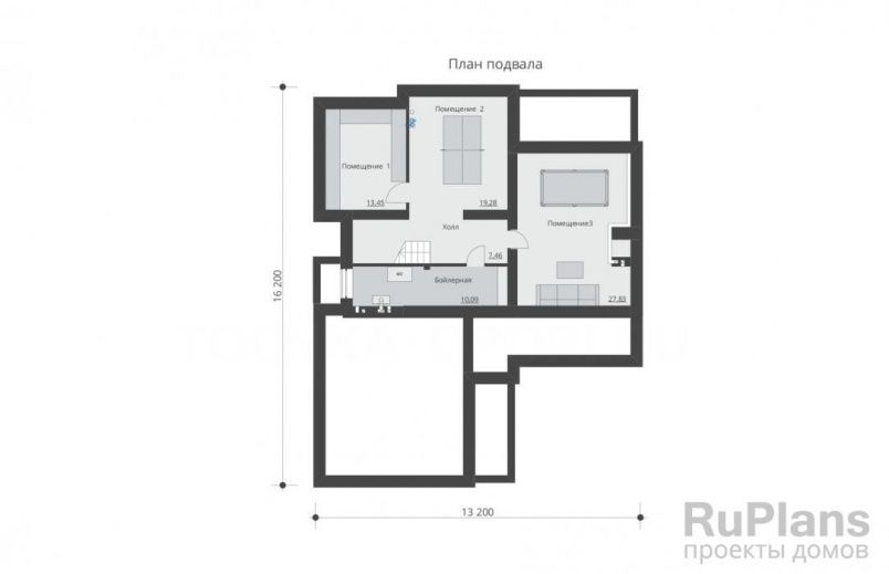 Проект кирпичного дома №397 на заказ