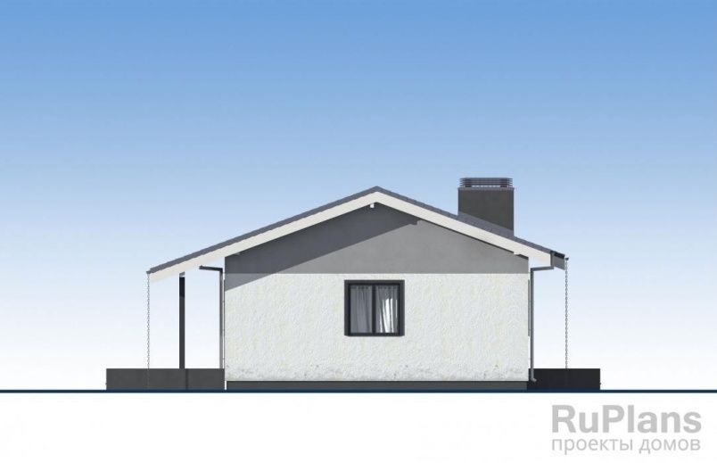 Проект блочного дома №637 на заказ