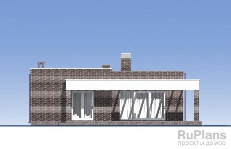 Проект кирпичного дома №532 на заказ