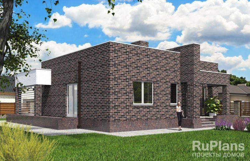 Проект кирпичного дома №536 на заказ