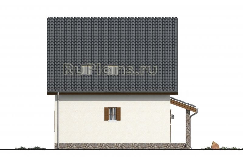 Проект каркасного дома №898 на заказ