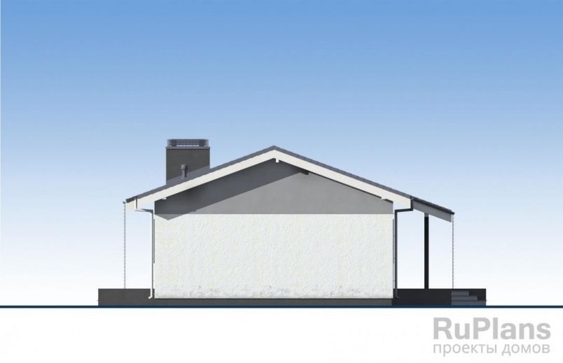 Проект блочного дома №637 на заказ