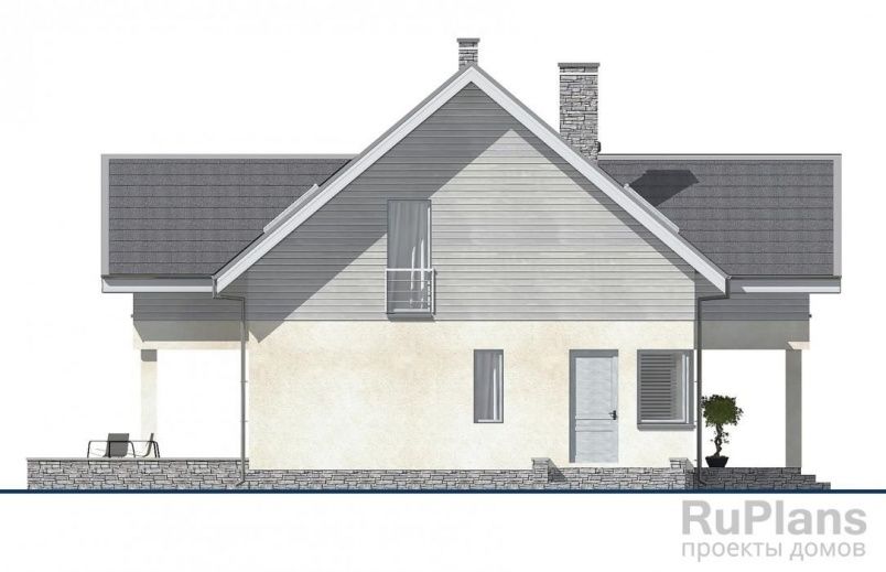 Проект кирпичного дома №596 на заказ