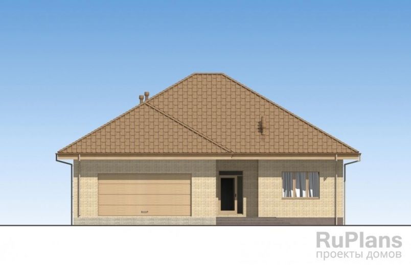 Проект кирпичного дома №353 на заказ