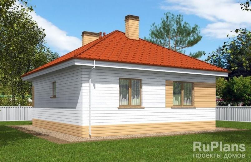 Проект блочного дома №274 на заказ