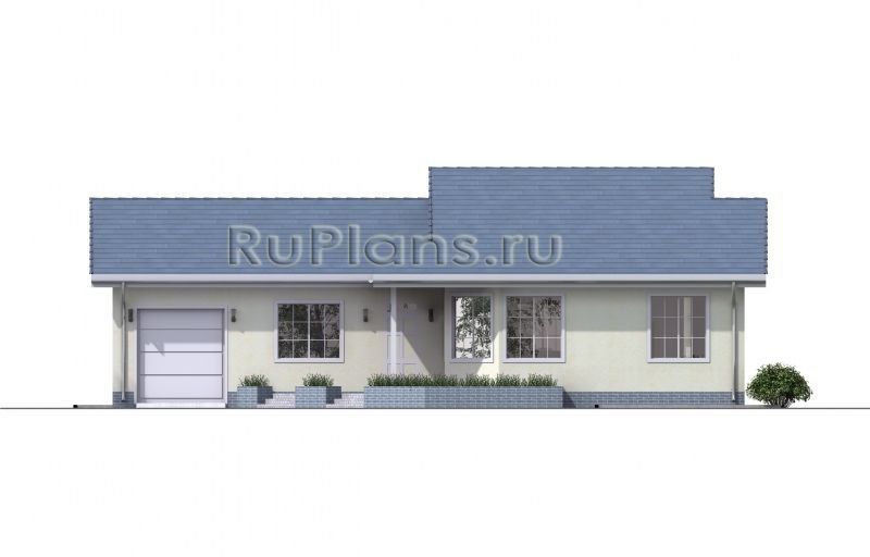 Проект каркасного дома №624 на заказ