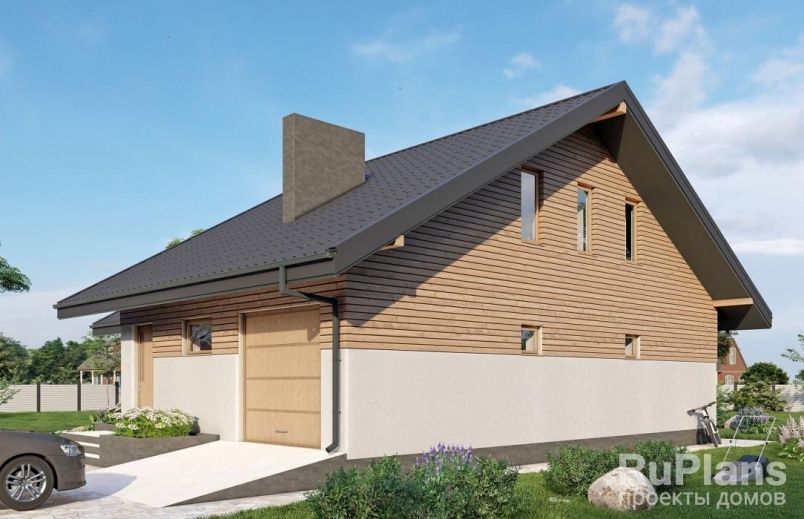 Проект блочного дома №397 на заказ