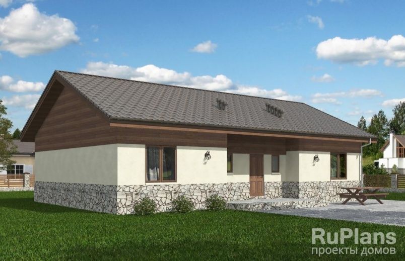 Проект каркасного дома №188 на заказ