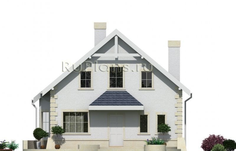 Проект каркасного дома №114 на заказ