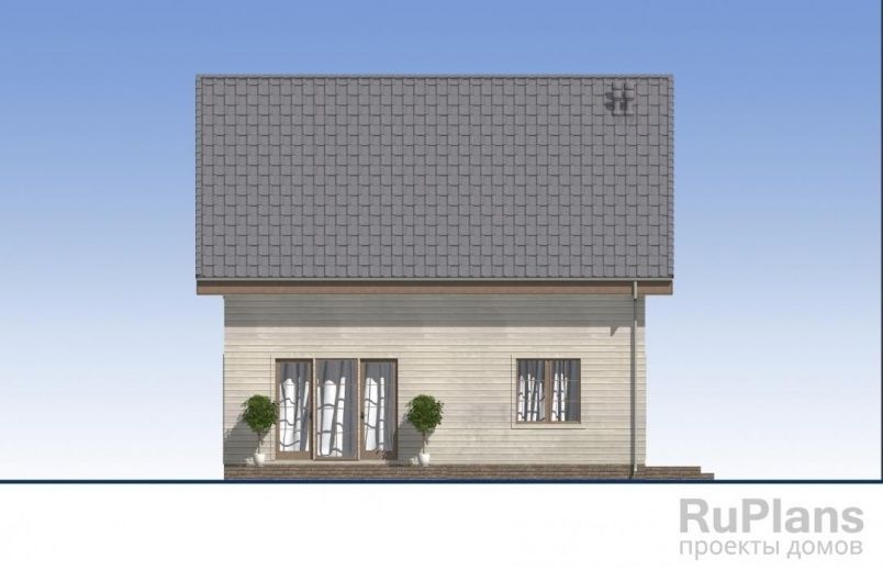 Проект каркасного дома №217 на заказ