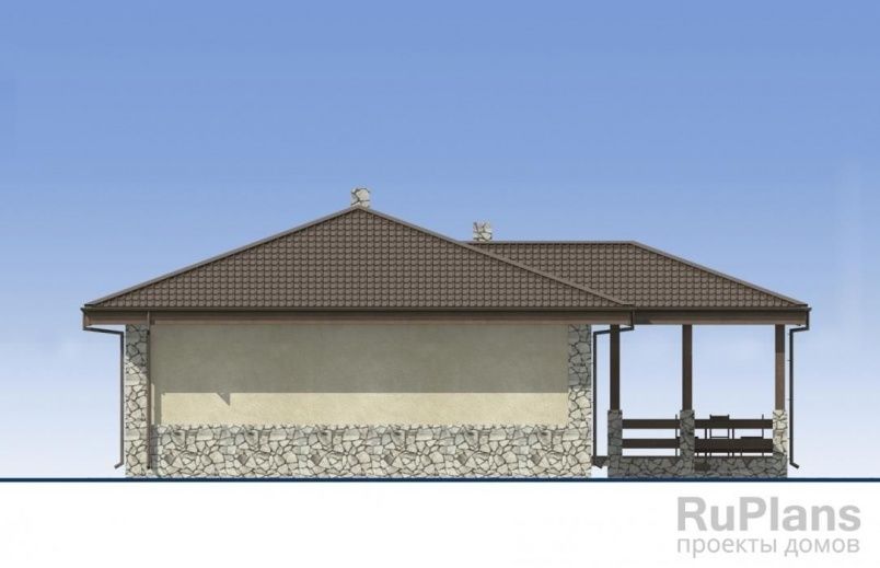 Проект блочного дома №285 на заказ