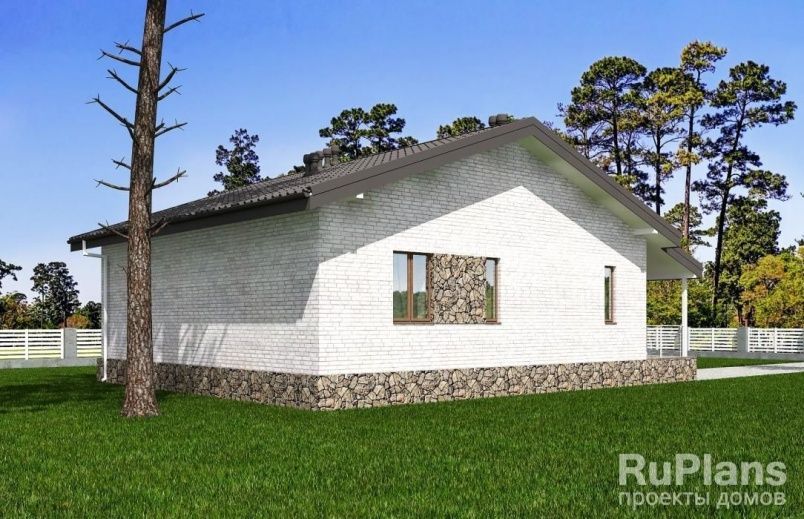 Проект блочного дома №18 на заказ