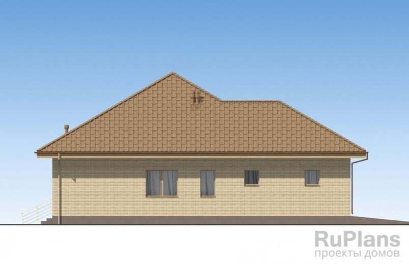 Проект кирпичного дома №353 на заказ