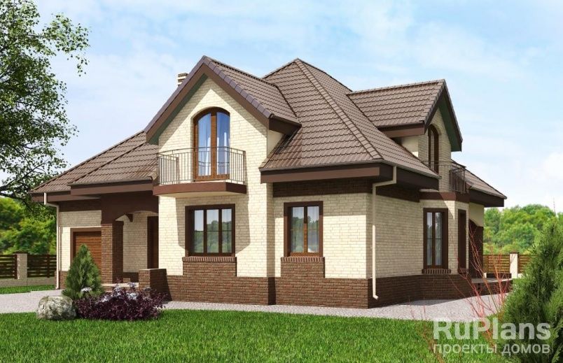 Проект блочного дома №494 на заказ