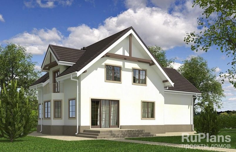 Проект каркасного дома №560 на заказ