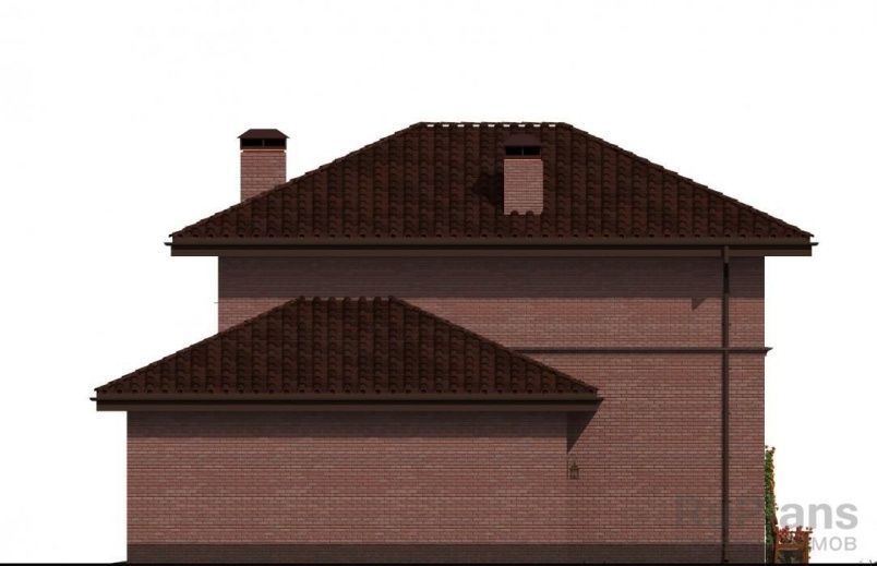 Проект блочного дома №818 на заказ