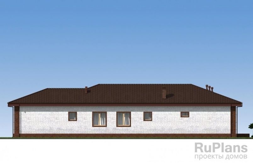 Проект блочного дома №207 на заказ