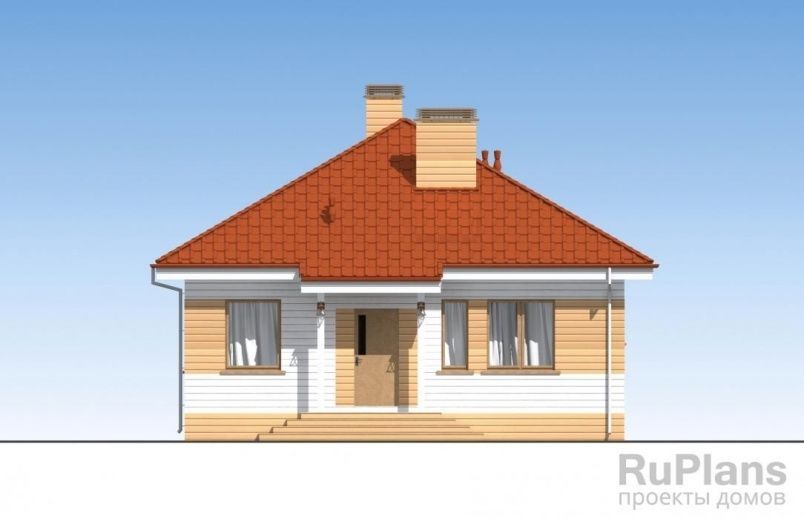 Проект блочного дома №274 на заказ