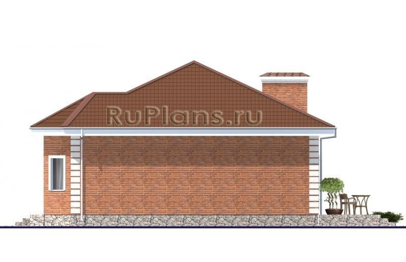 Проект блочного дома №506 на заказ