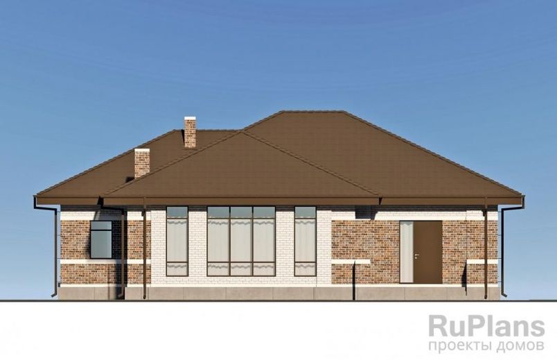 Проект блочного дома №335 на заказ