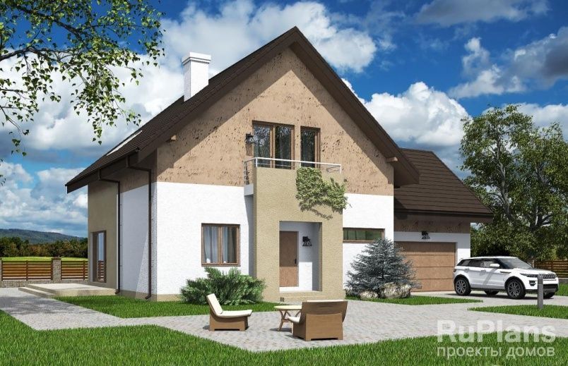 Проект кирпичного дома №515 на заказ