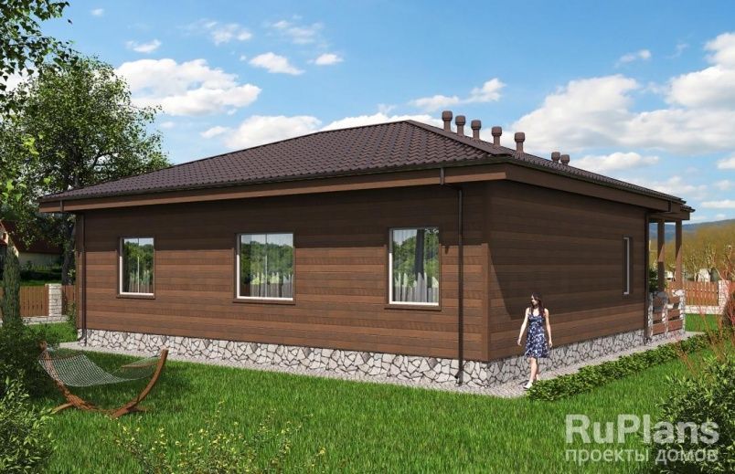 Проект каркасного дома №577 на заказ