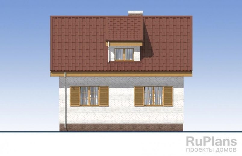 Проект блочного дома №248 на заказ