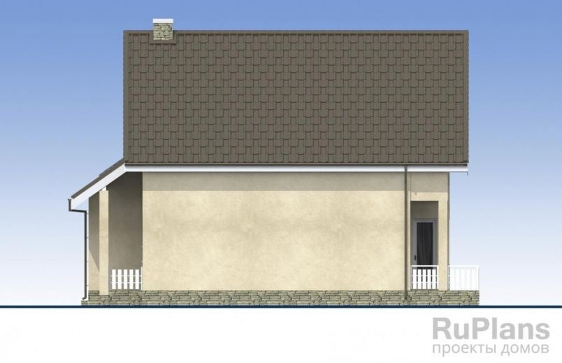 Проект блочного дома №375 на заказ