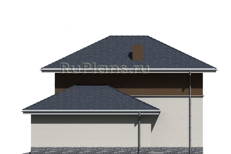 Проект кирпичного дома №477 на заказ