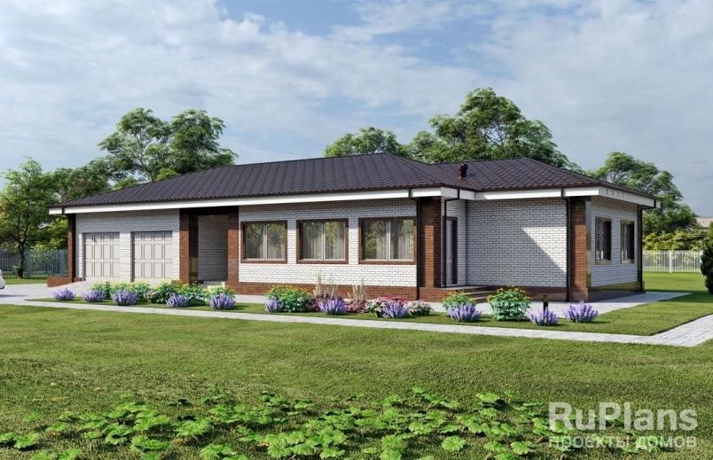 Проект блочного дома №207 на заказ