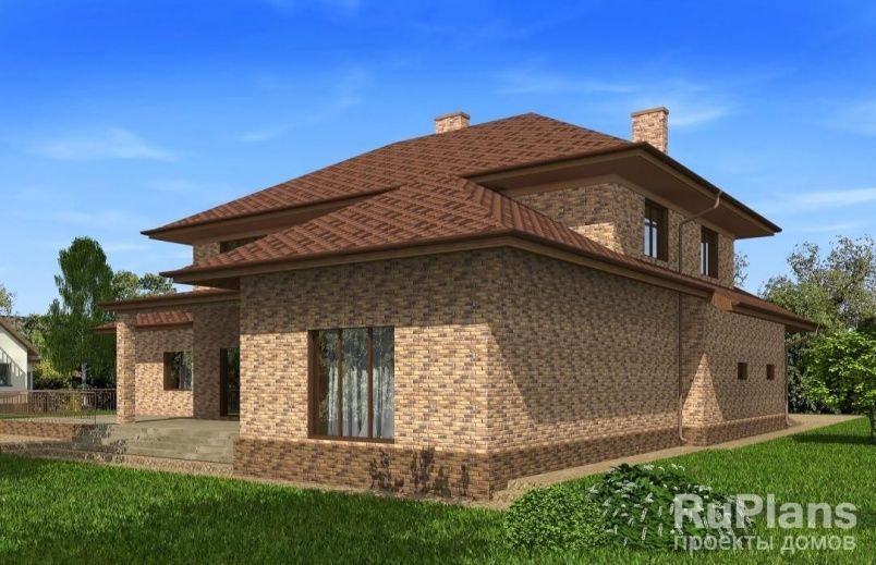 Проект кирпичного дома №511 на заказ