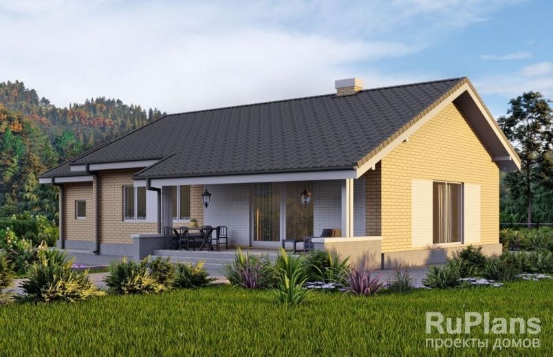 Проект блочного дома №538 на заказ