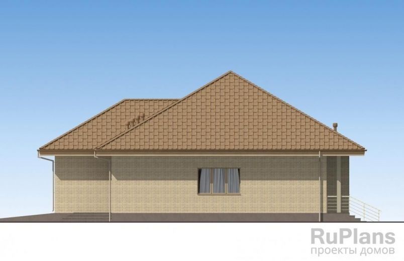 Проект кирпичного дома №353 на заказ