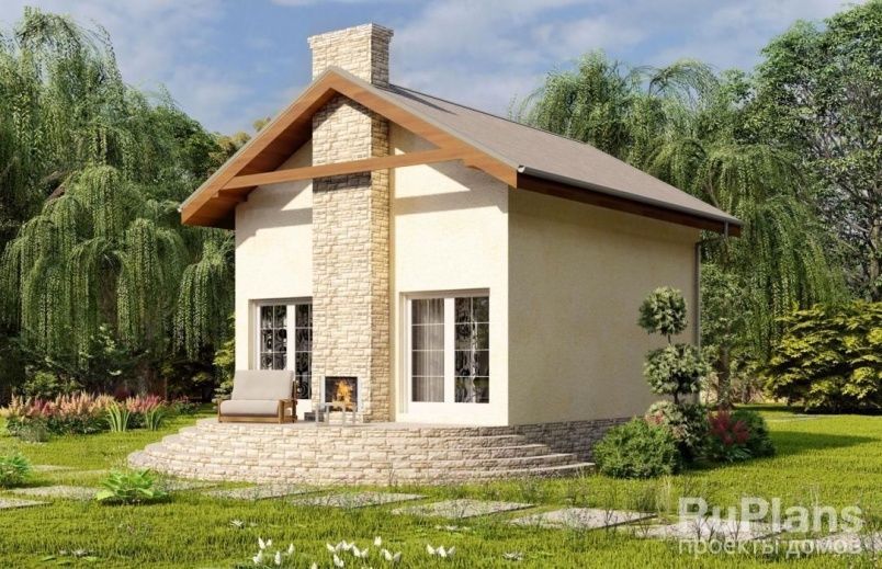 Проект каркасного дома №503 на заказ