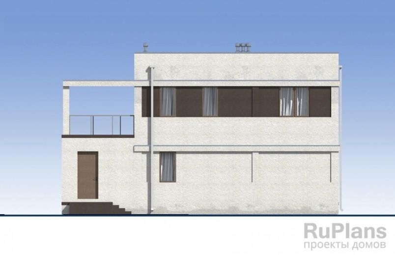 Проект блочного дома №264 на заказ