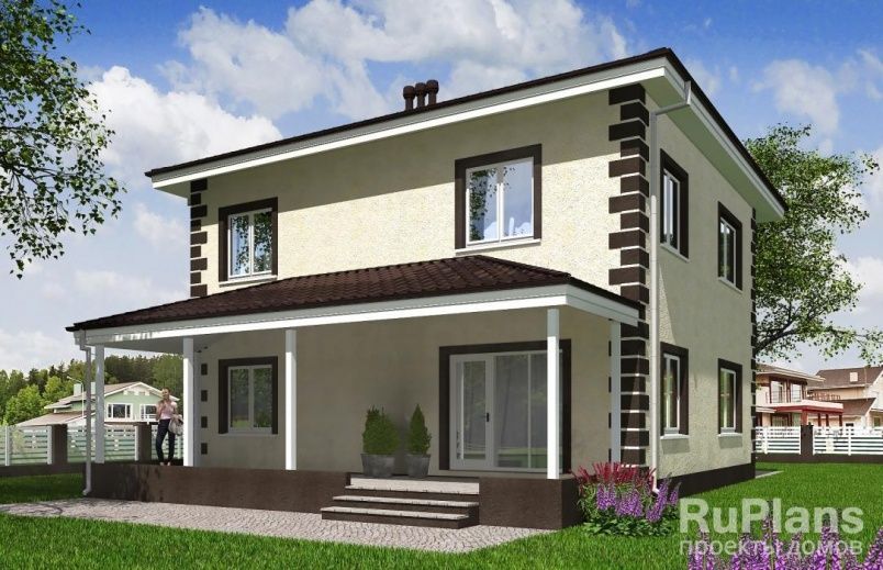 Проект блочного дома №38 на заказ