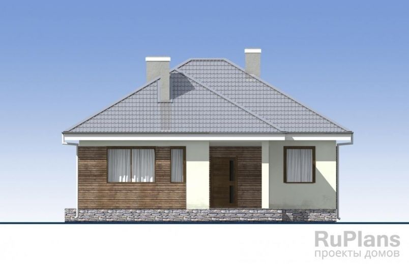 Проект блочного дома №601 на заказ