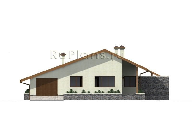 Проект каркасного дома №383 на заказ