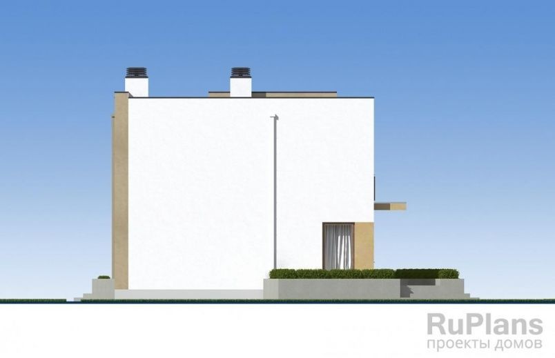 Проект блочного дома №551 на заказ