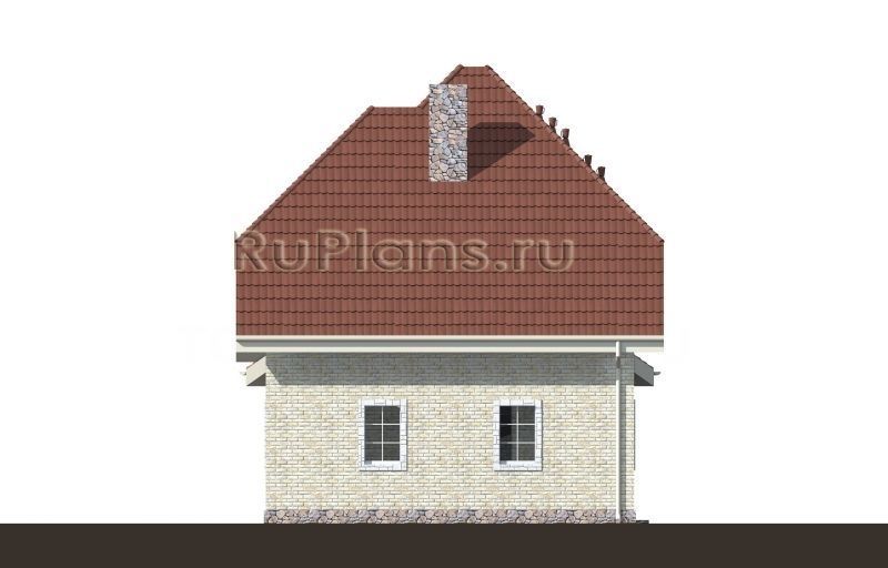 Проект кирпичного дома №403 на заказ