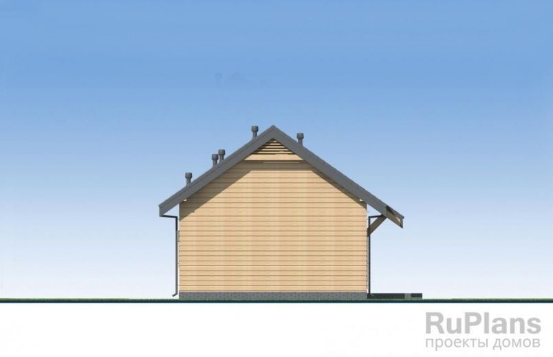 Проект каркасного дома №534 на заказ
