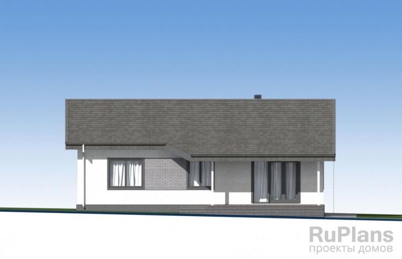 Проект блочного дома №788 на заказ